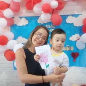 Gabrielle Nobre da, Família em São Vicente