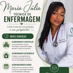 Maria Júlia, Babá em Pedro Leopoldo