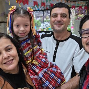 Claudio, Família em Petrópolis