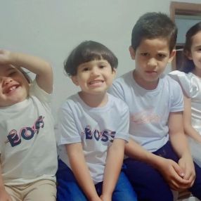 Nathalia, Família em Betim