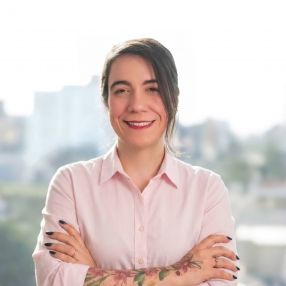Roberta, Família em Porto Alegre