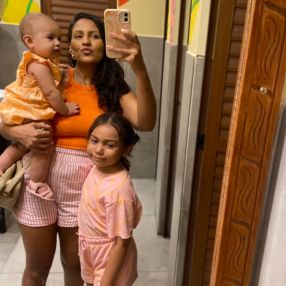 Caroline, Família em Parnamirim