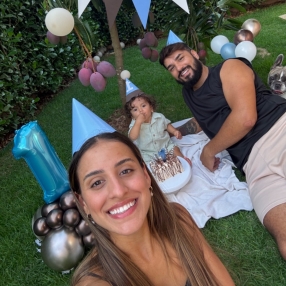 Larissa, Família em Garopaba