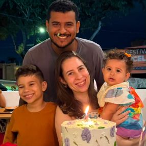 Giovana, Family in Teixeira de Freitas