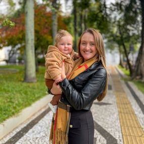 Daiane, Família em Lajeado