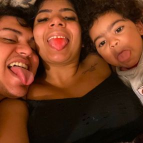 Jaqueline, Família em Caieiras