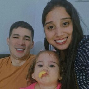 Thays Meika, Família em Cubatão