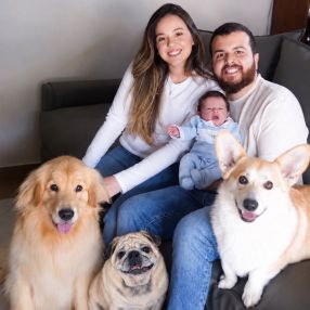 Giovanni, Família em Caieiras