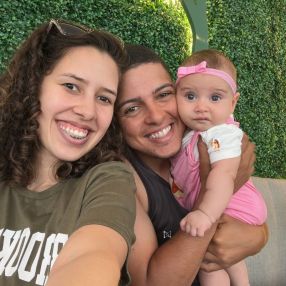 Gabriella, Família em Praia Grande