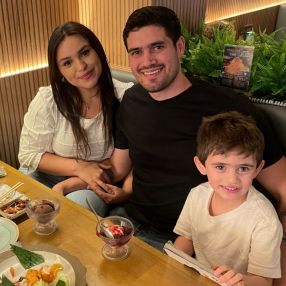 Kalinny, Family in Santo André