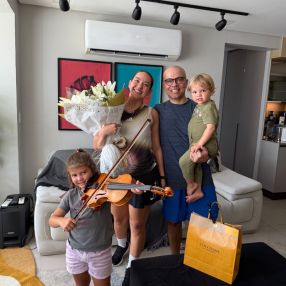 Rogers, Family in Fortaleza