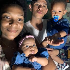 Maria luisa, Família em Ribeirão das Neves