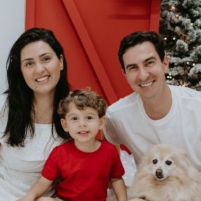 Leiriane, Família em Curitiba