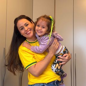 Luciana, Família em Santos