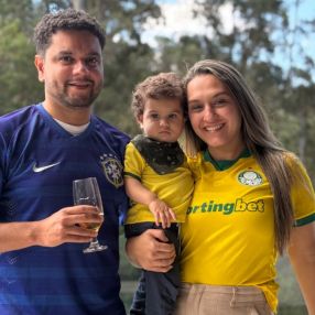 Nathalia, Família em Santana de Parnaíba