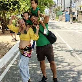 Adriano, Family in Natal