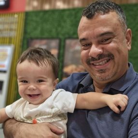 Leandro Marcio, Família em Luziânia