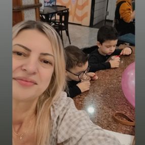 Dinara, Família em São Leopoldo