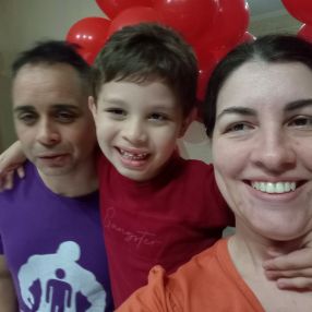 Mariana, Família em Araraquara