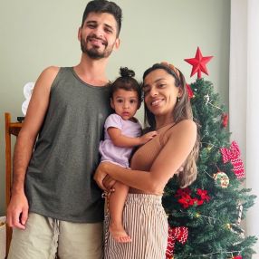 Caroline, Família em Belford Roxo