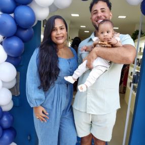 Lu, Family in Porto Seguro