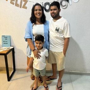Risoneide, Family in Santo André