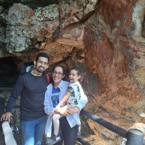 Thays, Família em Coxim