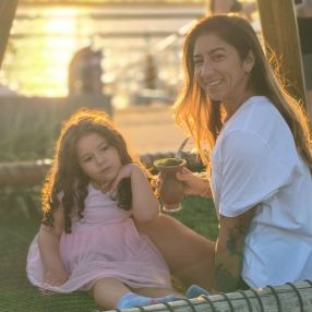 Vitória, Família em Porto Alegre