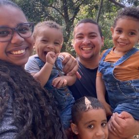 Jordana, Família em Seropédica