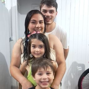 Jaqueline, Família em Criciúma