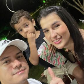 Jamylly, Família em Lajeado