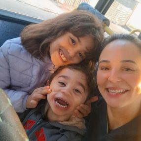 Jiovana, Família em Varginha