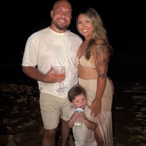 Thalia, Família em Angra dos Reis