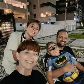 Luciana, Family in Pinhais