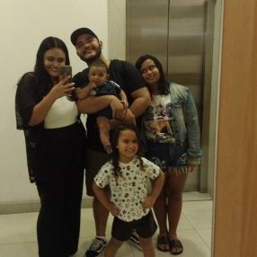 Evilyn, Família em São Gonçalo