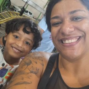 Roberta, Família em Duque de Caxias