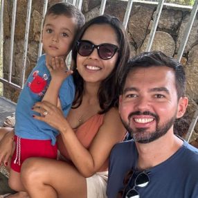 Raiza, Família em Natal