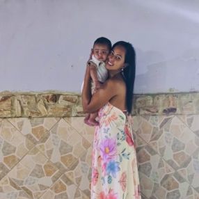 Aline, Família em São João de Meriti
