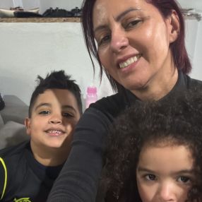 Silvania, Família em Alegrete