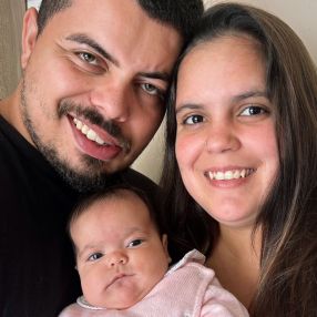 Rafaela, Família em Viamão