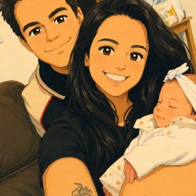 Izabel, Family in Anápolis