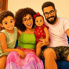 Carolina, Family in Salvador