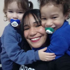 Aline, Família em Americana