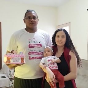 Franciele, Família em Jacareí