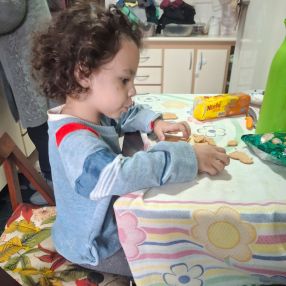 Lana Flora, Family in Santo André