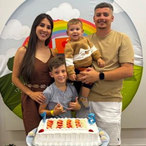 Talita, Família em Praia Grande