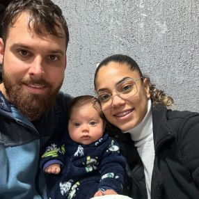 Débora Cristina Oliveira, Família em Santa Maria