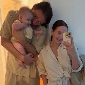 Alina, Família em Guarujá