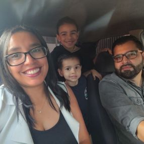 Evelyn, Família em Ferraz de Vasconcelos