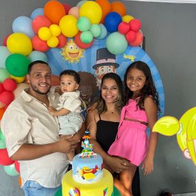 Carlos Eduardo, Família em Santa Gertrudes
